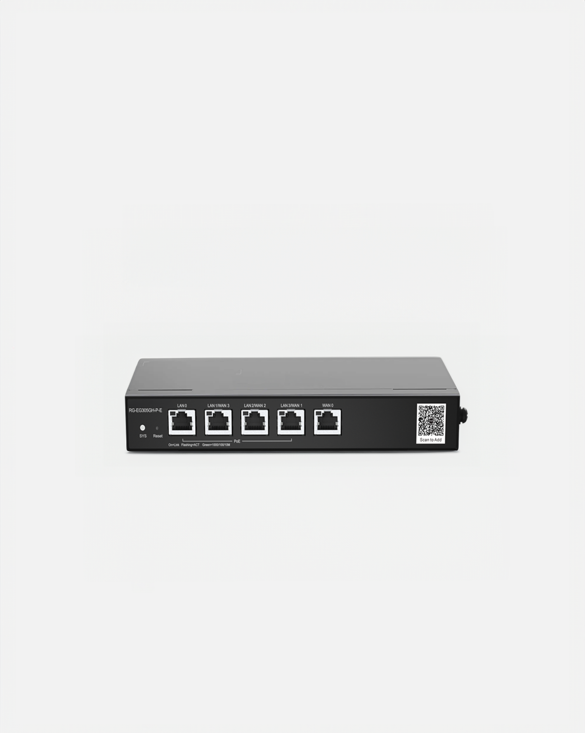 5 Port with 4 PoE + Cloud Managed ENTERPRISE Router