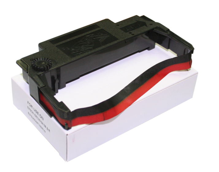 ERC-30/34/38 Black/Red Ribbon Cartridge